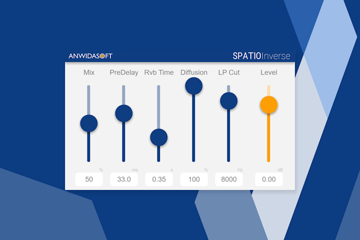 SPATIO Inverse Reverb Plugin (VST, VST3, AU)