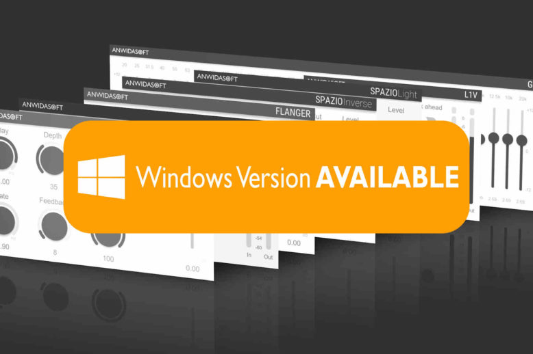 WindowsVersionAvailable Audio Plugins for Windows and macOS