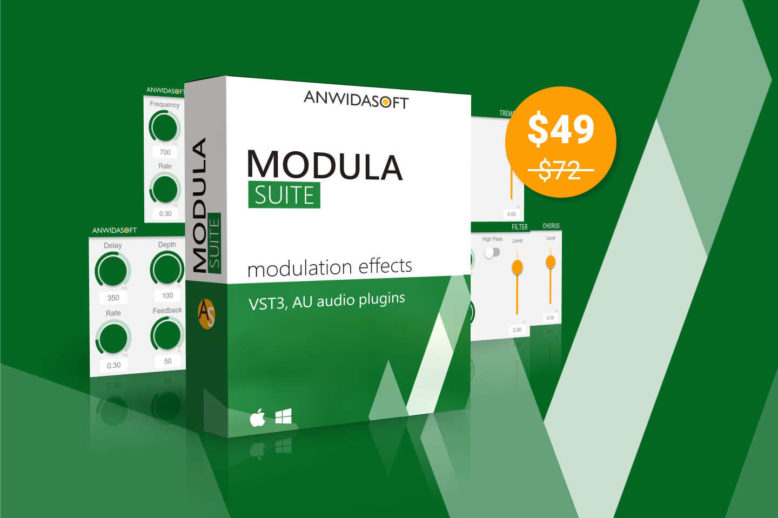 modula-suite-price VST, AU Modulation Plugins