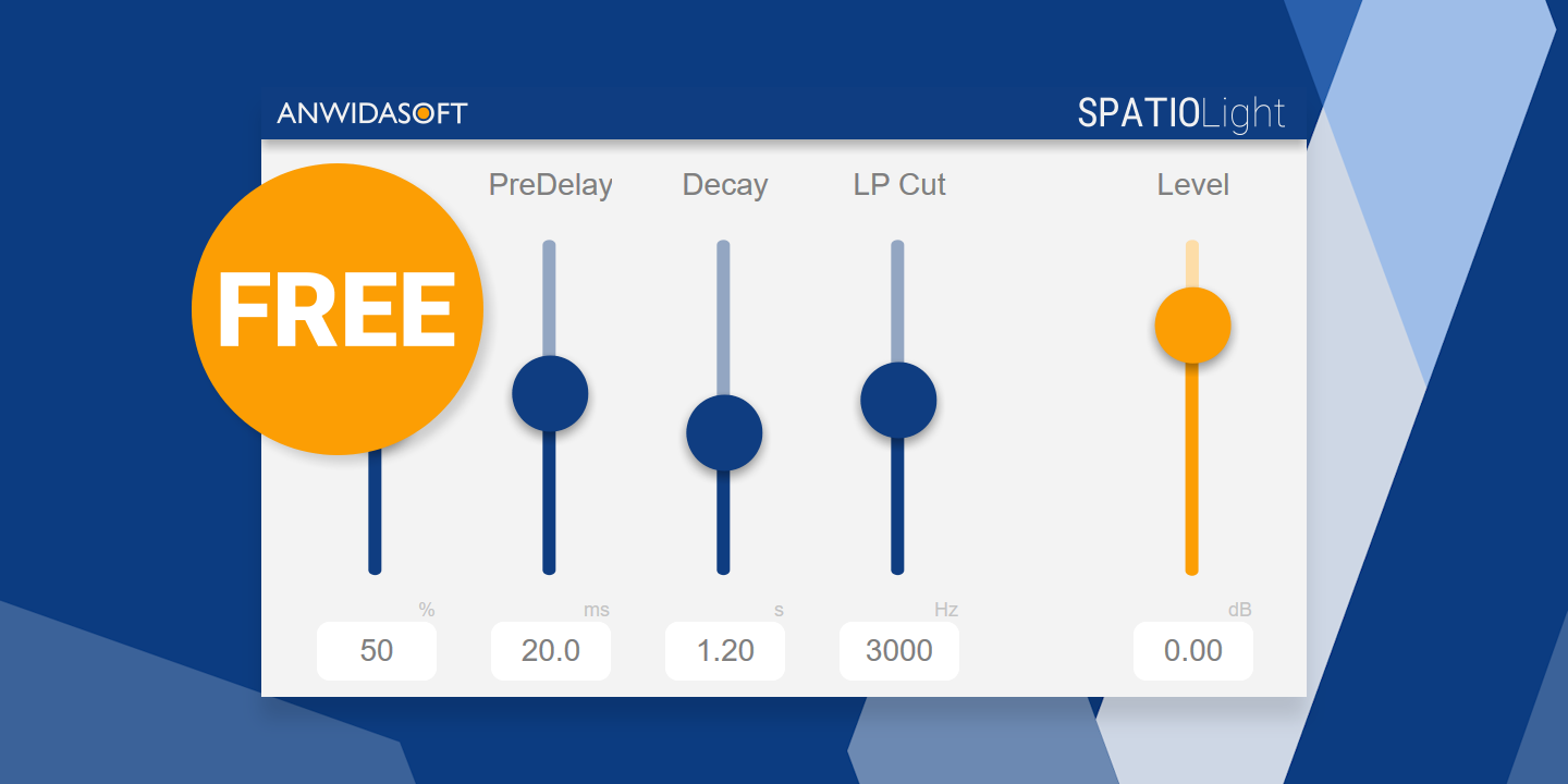 SPATIO Light Update SPATIO Light - Free Reverb Plugin