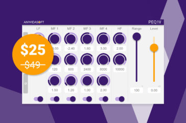 PEQ1V is a VST AU Parametric EQ plugin