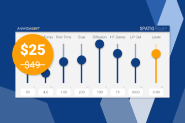 SPATIO Room Reverb Plugin (VST, VST3, AU)