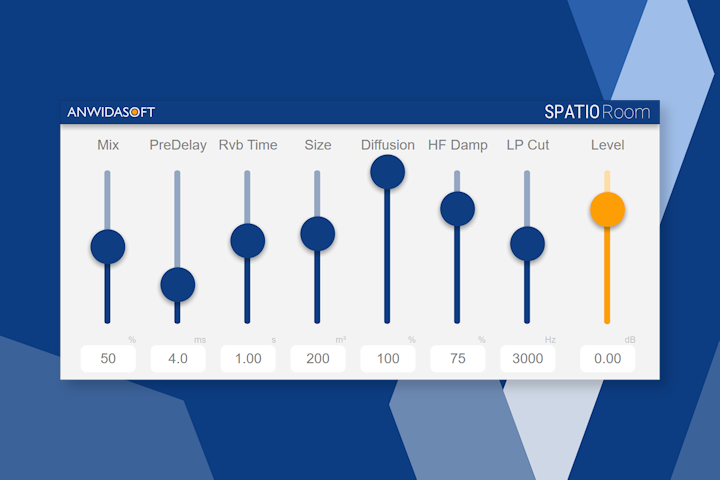 SPATIO Room Reverb Plugin (VST, VST3, AU)