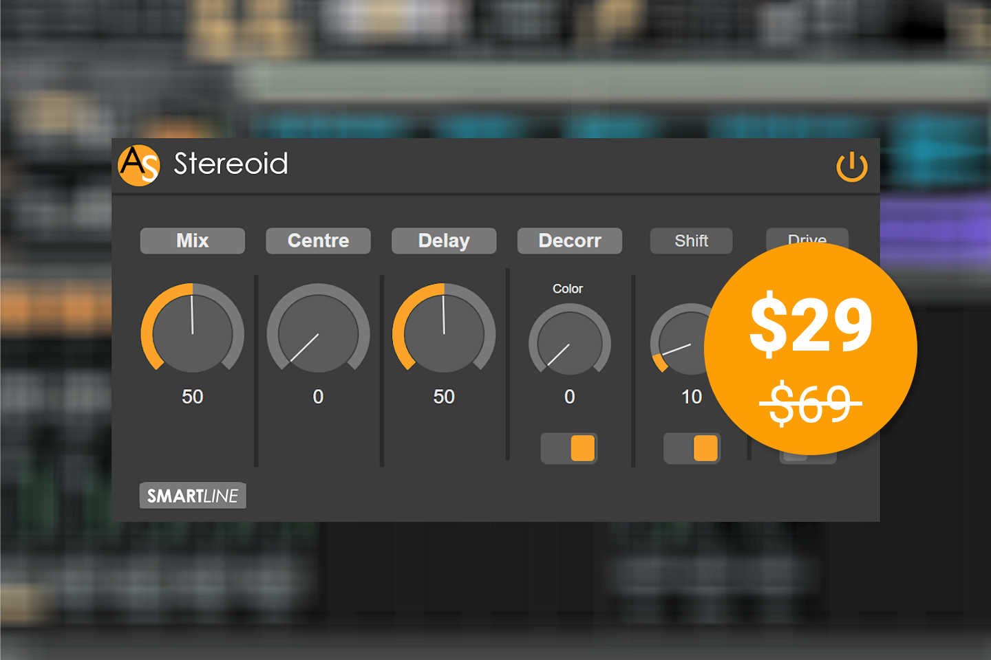 Stereoid Light Stereo Enhancer Plugin (VST, AU) ANWIDA Soft