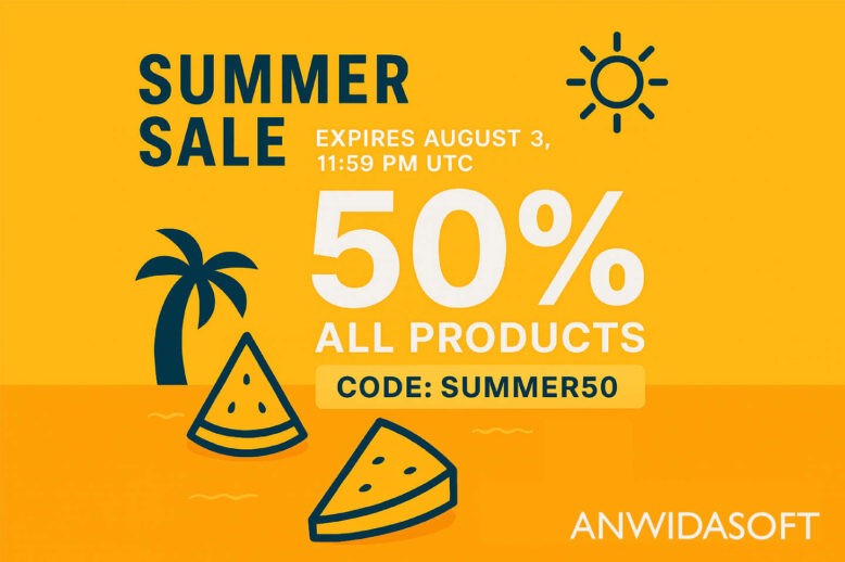ANWIDA Soft Summer Sale 2025